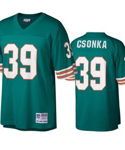 Miami Dolphins Larry Csonka Aqua Legacy Replica Jersey - Robokeg