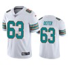 Miami Dolphins Michael Deiter White 100th Season Vapor Limited Jersey - Robokeg