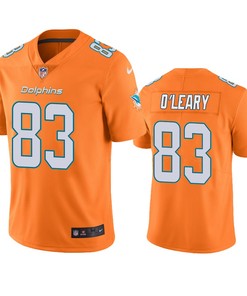 Miami Dolphins Nick Oleary Orange Nike Color Rush Limited Jersey - Robokeg