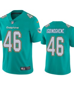 Miami Dolphins Noah Igbinoghene Aqua 2020 Nfl Draft Vapor Limited Jersey - Robokeg