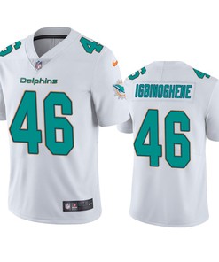 Miami Dolphins Noah Igbinoghene White 2020 Nfl Draft Vapor Limited Jersey - Robokeg