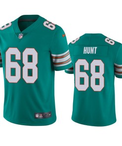 Miami Dolphins Robert Hunt Aqua 2020 Nfl Draft Alternate Vapor Limited Jersey - Robokeg