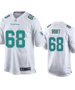 Miami Dolphins Robert Hunt White 2020 Nfl Draft Game Jersey - Robokeg
