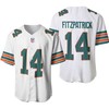 Miami Dolphins Ryan Fitzpatrick #14 Nfl American Football White 2019 Alternate Game 3d Designed Allover Custom Gift For Dolphins Fans Baseball Jersey - Robokeg