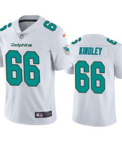 Miami Dolphins Solomon Kindley White Vapor Untouchable Limited Jersey - Robokeg