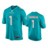 Miami Dolphins Tua Tagovailoa Aqua 2020 Nfl Draft Game Jersey - Robokeg