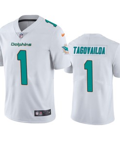Miami Dolphins Tua Tagovailoa White 2020 Nfl Draft Vapor Limited Jersey - Robokeg