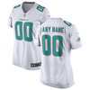Miami Dolphins Womens Custom Jersey - White Custom Jerseys Nfl - Robokeg
