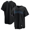 Miami Marlins Alternate Replica Team Jersey Black Mlb - Robokeg