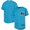 Miami Marlins Alternate Replica Team Jersey - Blue Mlb - Robokeg