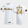 Miami Marlins Avisail Garcia 24 White Gold 2022-23 All-Star Game Jersey - Robokeg