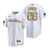 Miami Marlins Garrett Cooper White 2022-23 All-Star Game Jersey - Robokeg