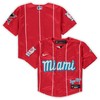 Miami Marlins Infant 2021 Mlb City Connect Replica Jersey - Red - Robokeg