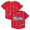 Miami Marlins Toddler 2021 Mlb City Connect Replica Team Jersey - Red Mlb - Robokeg