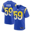 Micah Kiser Los Angeles Rams Game Jersey - Royal Nfl - Robokeg