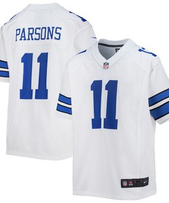 Micah Parsons Dallas Cowboys Game Jersey - White Nfl - Robokeg