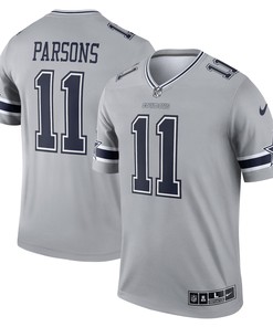 Micah Parsons Dallas Cowboys Inverted Legend Player Jersey - Gray Nfl - Robokeg