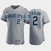 Michael A. Taylor 2 Kansas City Royals 2022-23 Gray Men's Jersey - Robokeg