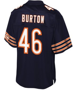 Michael Burton Chicago Bears Nfl Pro Line Player Jersey - Navy - Robokeg