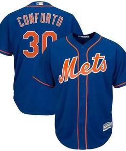 Michael Conforto New York Mets Alternate Official Cool Base Player Jersey - Royal - Robokeg