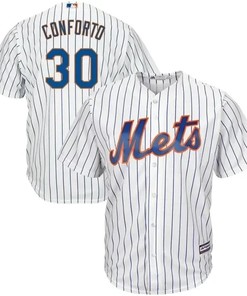 Michael Conforto New York Mets Official Cool Base Player Jersey - White - Robokeg