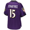 Michael Crabtree Baltimore Ravens Nfl Pro Line Player Jersey - Purple - Robokeg