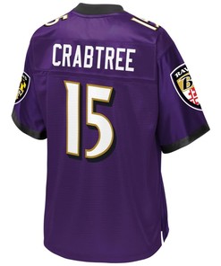 Michael Crabtree Baltimore Ravens Nfl Pro Line Youth Player Jersey - Purple - Robokeg