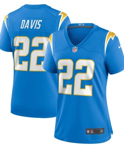 Michael Davis Los Angeles Chargers Womens Player Game Jersey - Powder Blue Nfl - Robokeg