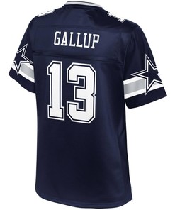 Michael Gallup Dallas Cowboys Nfl Pro Line Womens Player Jersey - Navy - Robokeg