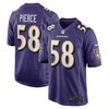 Michael Pierce Baltimore Ravens Player Game Jersey - Purple Nfl - Robokeg