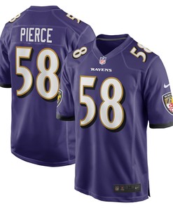 Michael Pierce Baltimore Ravens Player Game Jersey - Purple Nfl - Robokeg