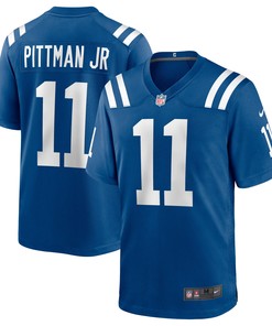 Michael Pittman Jr. Indianapolis Colts Game Player Jersey - Royal Nfl - Robokeg