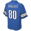Michael Roberts Detroit Lions Nfl Pro Line Historic Logo Player Jersey - Blue - Robokeg
