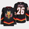 Michael Stone 26 Calgary Flames Black Jersey 2022-23 Blasty Alternate Primegreen - Robokeg