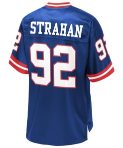 Michael Strahan New York Giants Nfl Pro Line Retired Player Jersey - Royal - Robokeg