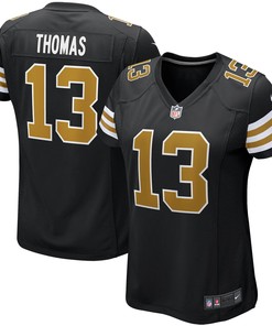 Michael Thomas New Orleans Saints Womens Alternate Game Jersey - Black Nfl - Robokeg
