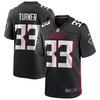 Michael Turner Atlanta Falcons Game Retired Player Jersey - Black Nfl - Robokeg