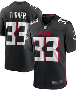 Michael Turner Atlanta Falcons Game Retired Player Jersey - Black Nfl - Robokeg