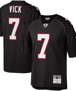 Michael Vick Atlanta Falcons Mitchell & Ness Legacy Replica Jersey - Black Nfl - Robokeg