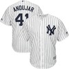 Miguel Andujar New York Yankees Home Official Cool Base Player Jersey - White - Robokeg