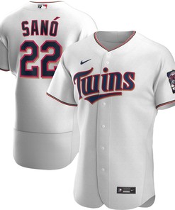 Miguel Sano Minnesota Twins Home Authentic Player Jersey - White Mlb Ver 1 - Robokeg