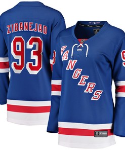 Mika Zibanejad New York Rangers Fanatics Branded Womens Home Premier Breakaway Player Jersey - Blue Nhl - Robokeg