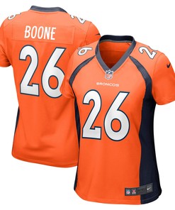 Mike Boone Denver Broncos Womens Game Jersey - Orange Nfl - Robokeg