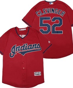 Mike Clevinger #52 2020 Mlb Red Jersey - Robokeg