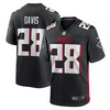 Mike Davis Atlanta Falcons Game Player Jersey Black Nfl - Robokeg