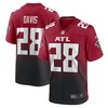 Mike Davis Atlanta Falcons Game Player Jersey - Red Nfl - Robokeg