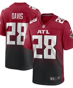 Mike Davis Atlanta Falcons Game Player Jersey Red Nfl - Robokeg
