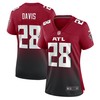 Mike Davis Atlanta Falcons Womens Game Jersey - Red Nfl - Robokeg