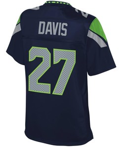 Mike Davis Seattle Seahawks Nfl Pro Line Womens Player Jersey - College Navy - Robokeg