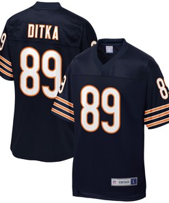 Mike Ditka Chicago Bears Nfl Pro Line Retired Player Jersey - Navy - Robokeg